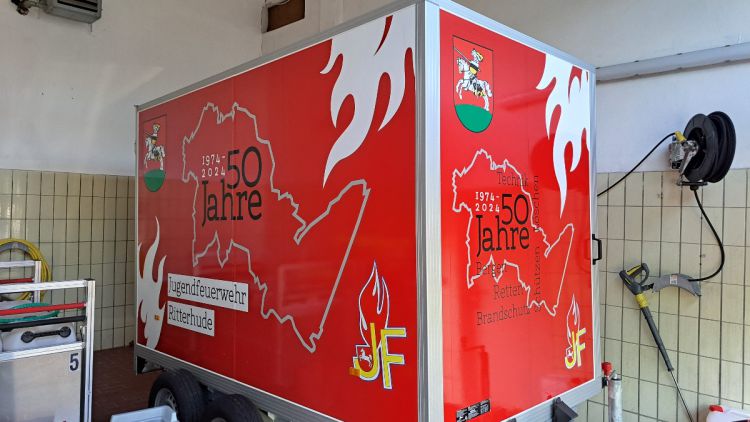 Anhängerbeschriftung Ritterhude