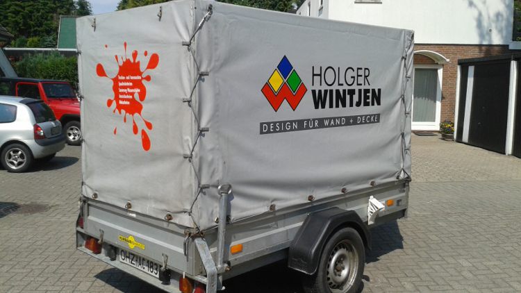 Anhängerbeschriftung Worpswede