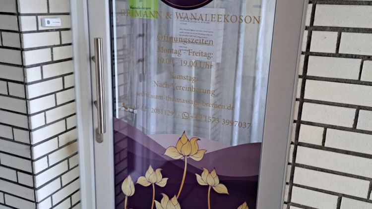 Fensterbeschriftung Vegesack