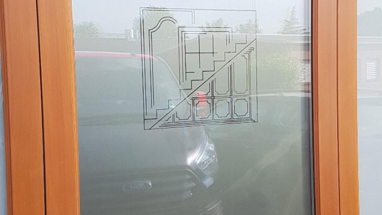 Milchglasfolienbeschriftung OHZ